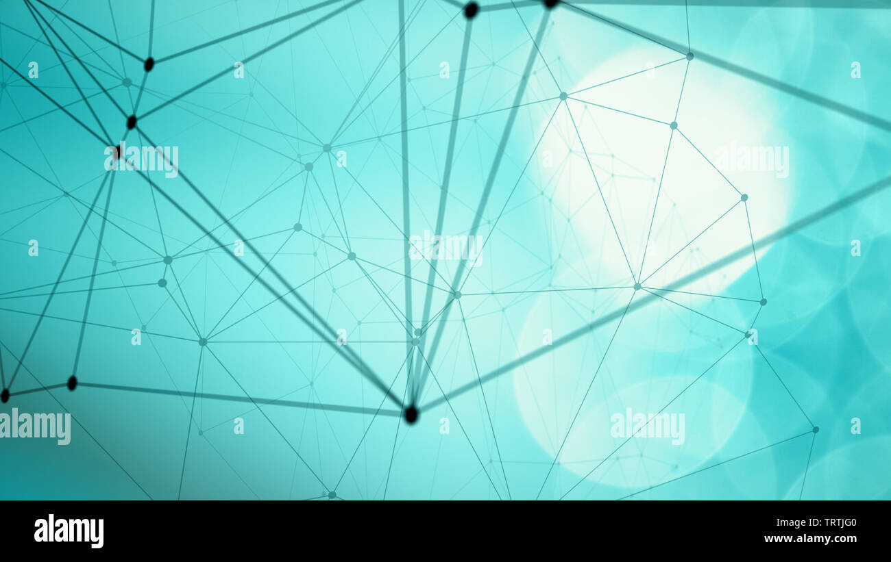 Infographic abstract diagram digital lines dots concept Stock Photo Alamy