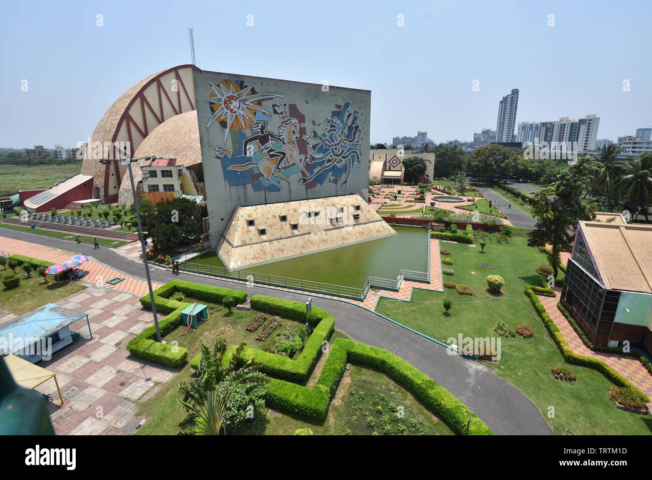 Convention Centre Complex of the Science City, Kolkata, India Stock