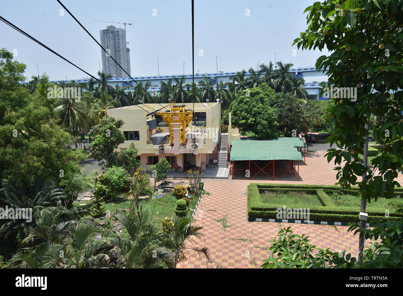 Ropeway Station of the Science City, Kolkata, India Stock Photo Alamy
