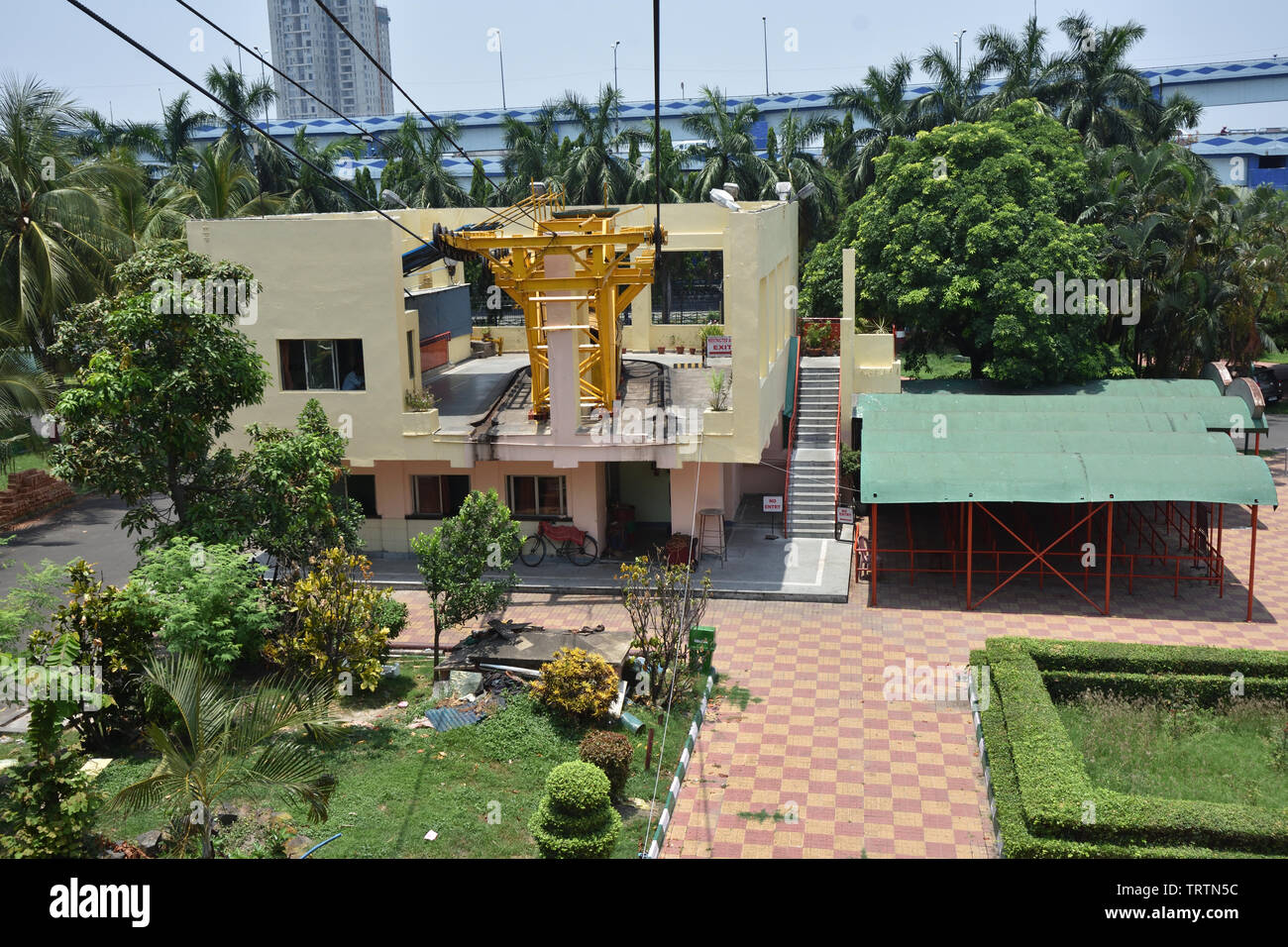 Ropeway Station of the Science City, Kolkata, India Stock Photo Alamy