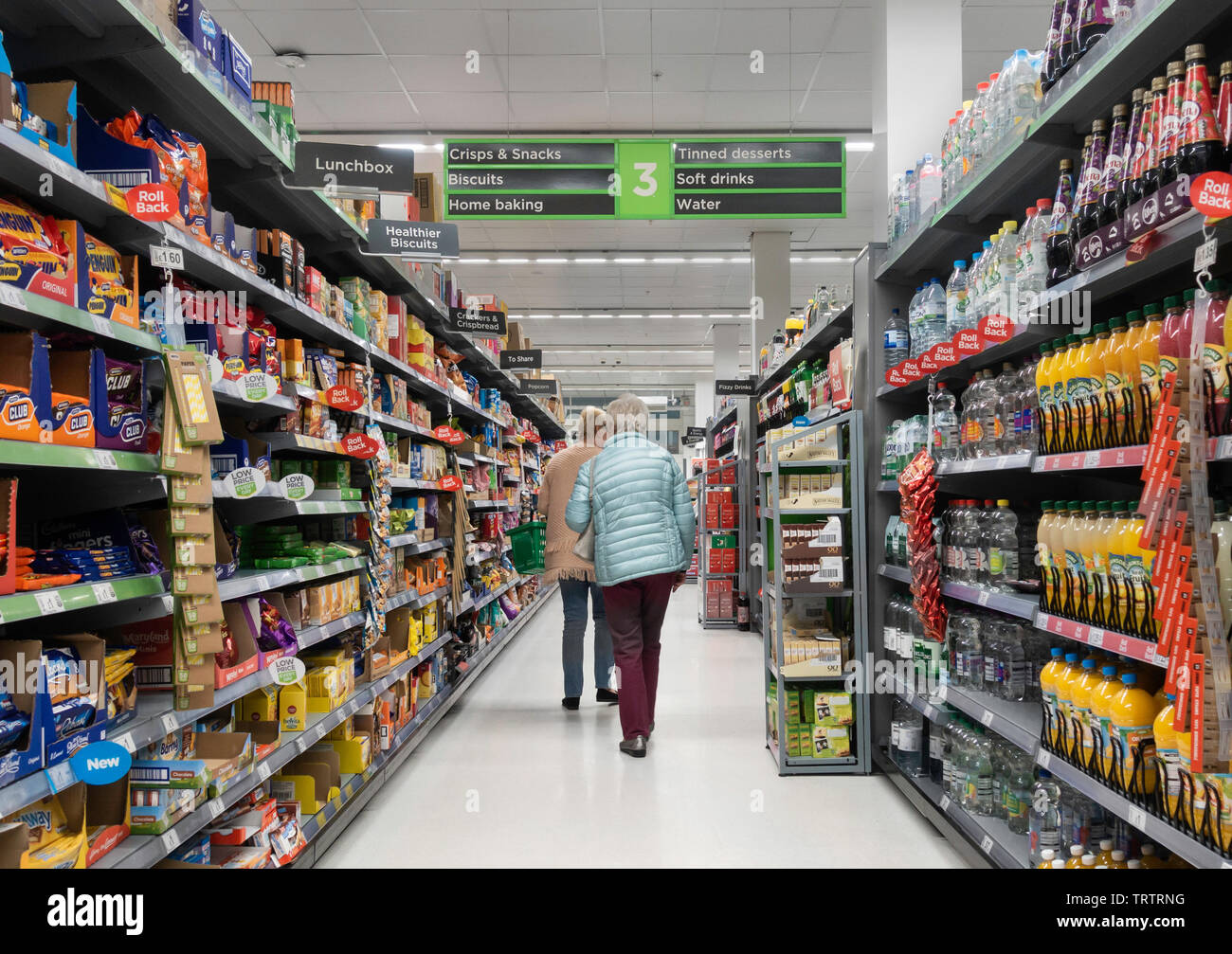 Supermarket aisle uk biscuits hires stock photography and images Alamy