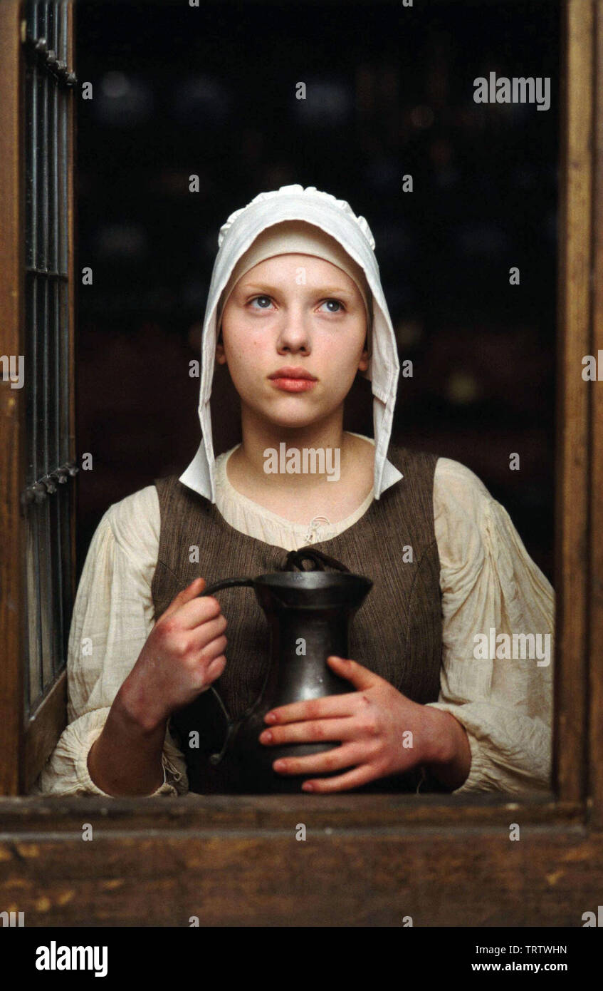 SCARLETT JOHANSSON in GIRL WITH A PEARL EARRING (2003). Copyright: Editorial use only. No merchandising or book covers. This is a publicly distributed handout. Access rights only, no license of copyright provided. Only to be reproduced in conjunction with promotion of this film. Credit: LIONS GATE FILMS / Album Stock Photo