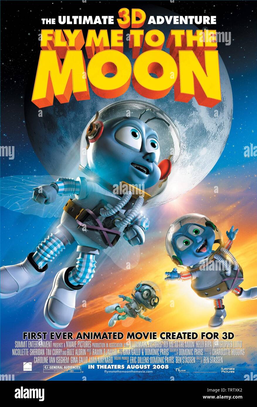 FLY ME TO THE MOON (2008). Copyright: Editorial use only. No