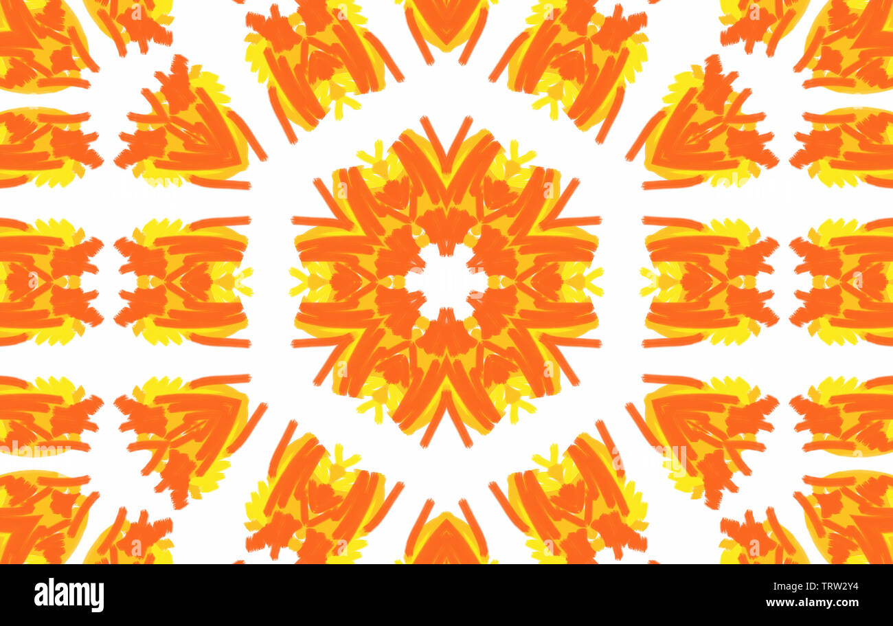 Abstract background with bright color pattern on white background Stock ...