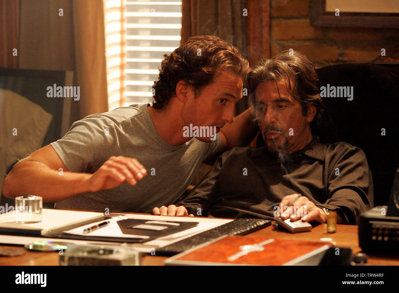 AL PACINO and MATTHEW MCCONAUGHEY in TWO FOR THE MONEY (2005