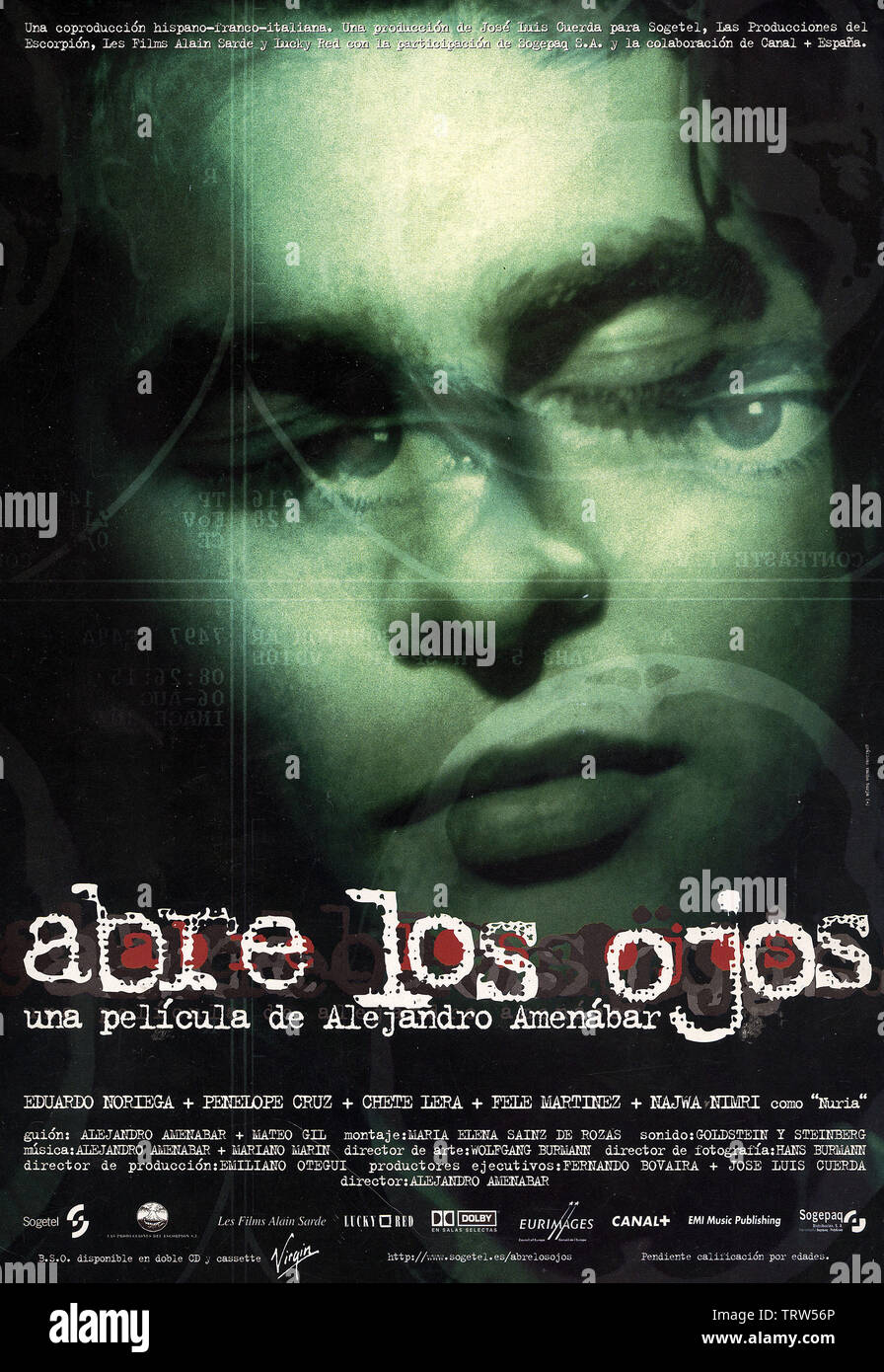 Abre los ojos 1997 open hires stock photography and images Alamy