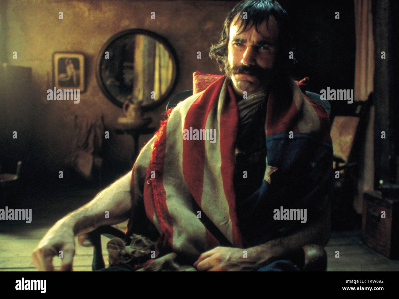 DANIEL DAY-LEWIS in GANGS OF NEW YORK (2002). Copyright: Editorial use only. No merchandising or book covers. This is a publicly distributed handout. Access rights only, no license of copyright provided. Only to be reproduced in conjunction with promotion of this film. Credit: MIRAMAX / Album Stock Photo