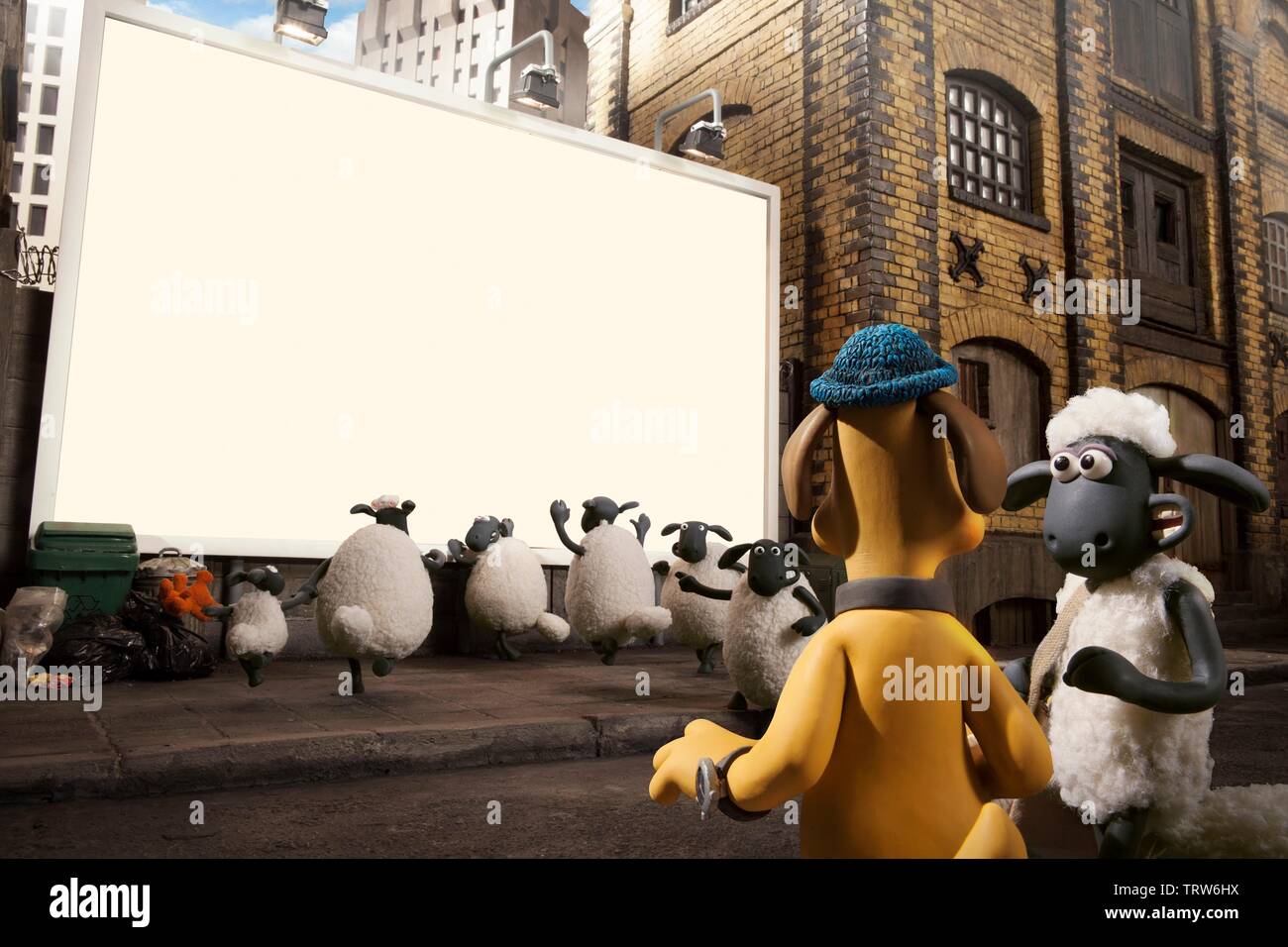 SHAUN THE SHEEP MOVIE (2015). Copyright: Editorial use only. No merchandising or book covers. This is a publicly distributed handout. Access rights only, no license of copyright provided. Only to be reproduced in conjunction with promotion of this film. Credit: AARDMAN ANIMATIONS/ANTON CAPITAL ENTERTAINMENT/STUDIO CANAL / Album Stock Photo
