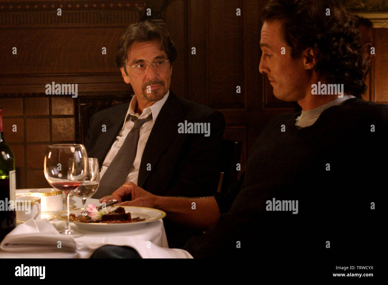 AL PACINO and MATTHEW MCCONAUGHEY in TWO FOR THE MONEY (2005