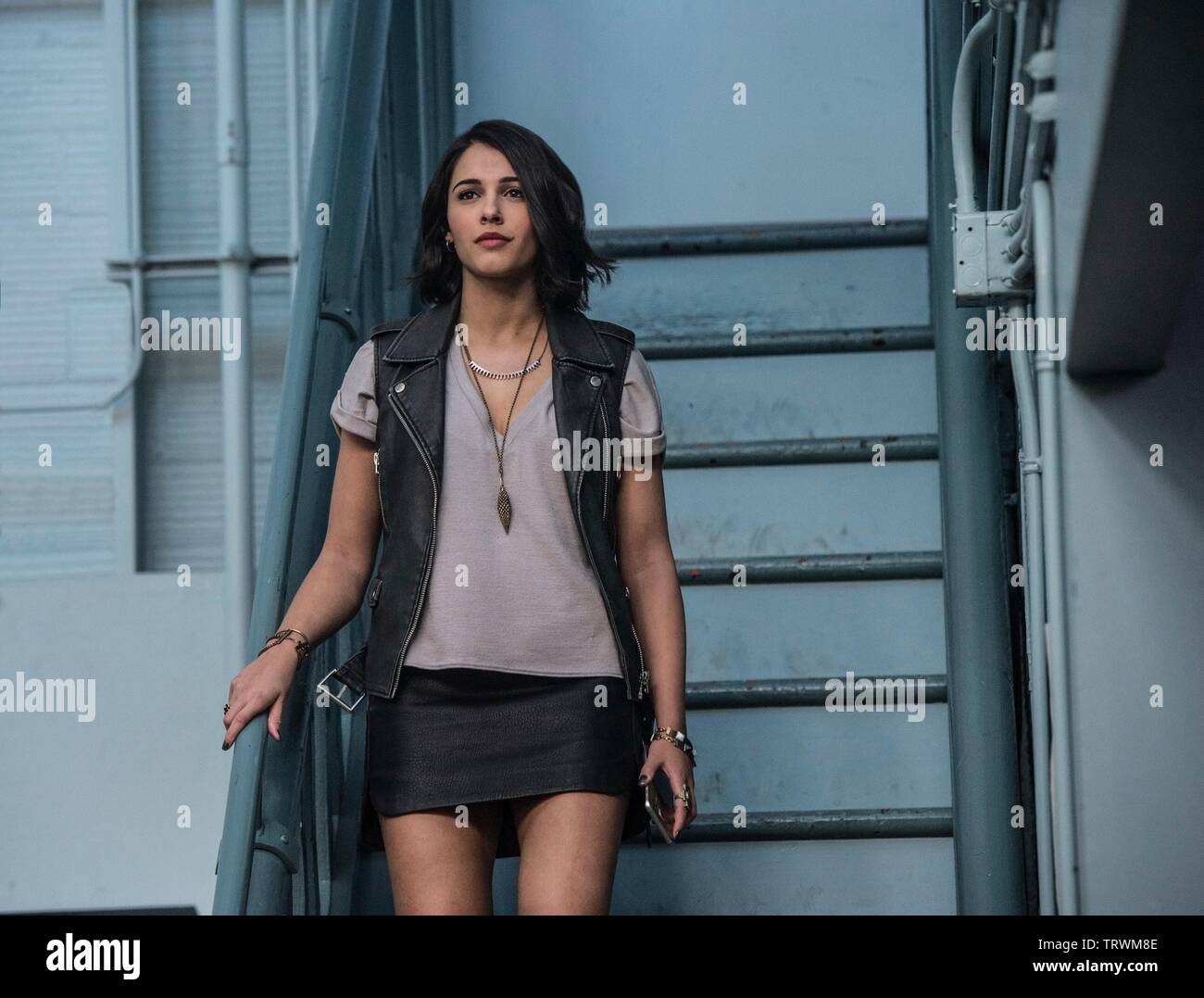 NAOMI SCOTT in POWER RANGERS (2017). Copyright: Editorial use only. No merchandising or book covers. This is a publicly distributed handout. Access rights only, no license of copyright provided. Only to be reproduced in conjunction with promotion of this film. Credit: LIONSGATE/SABAN BRANDS/SABAN ENT/WALT DISNEY STUDIOS / Album Stock Photo
