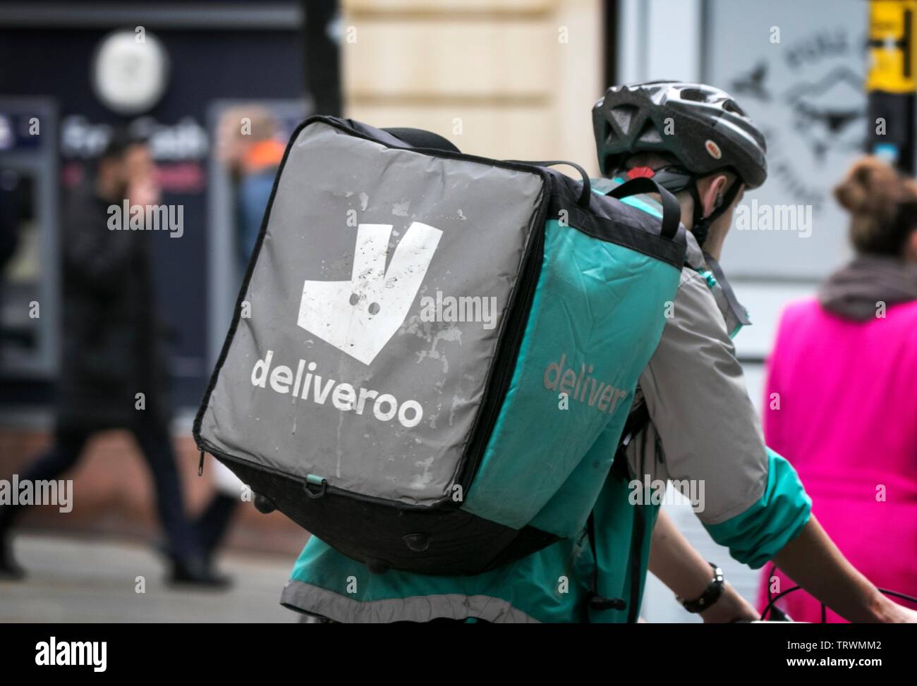 Employed by deliveroo company hires stock photography and images Alamy