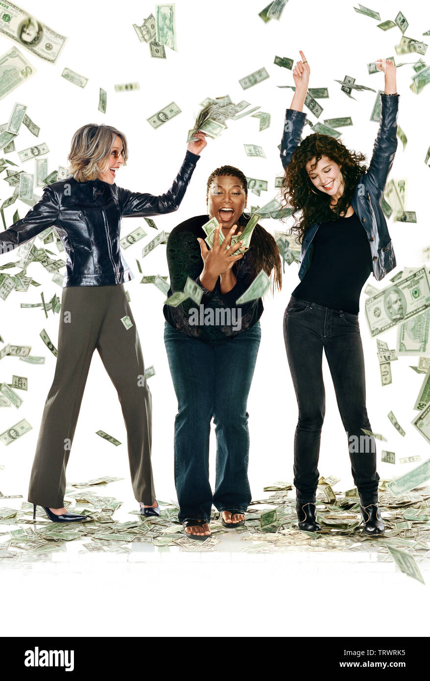 DIANE KEATON , QUEEN LATIFAH and KATIE HOLMES in MAD MONEY (2008