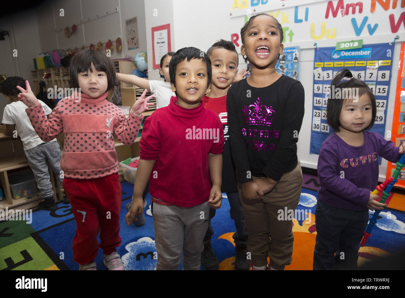 Lower East Side multi ethnic preschool early learning center in
