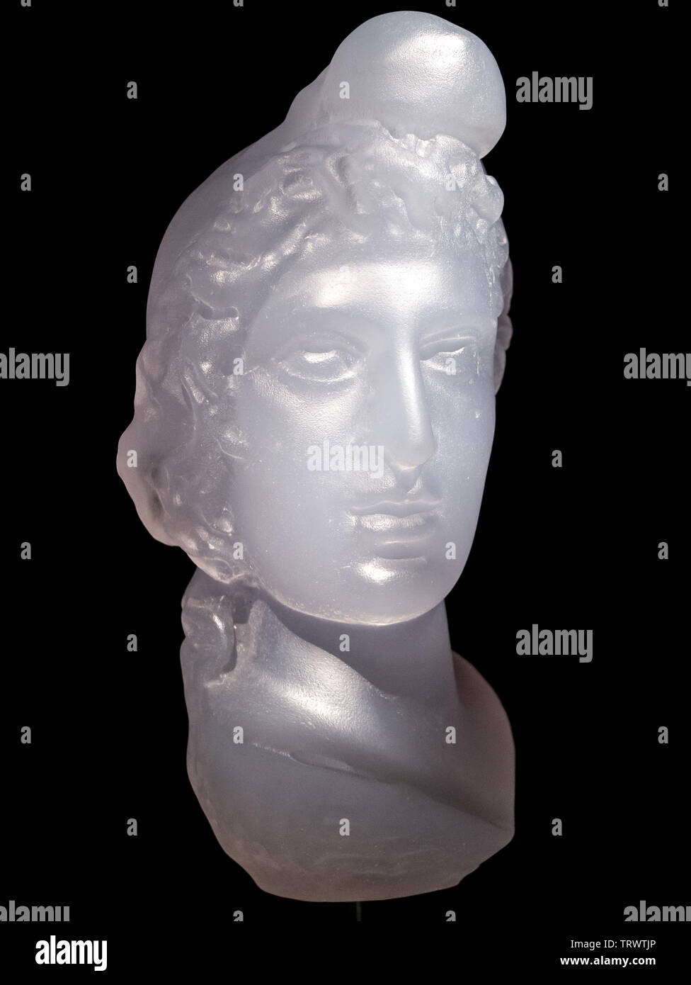 The head of Mithras, London Mithraeum Stock Photo