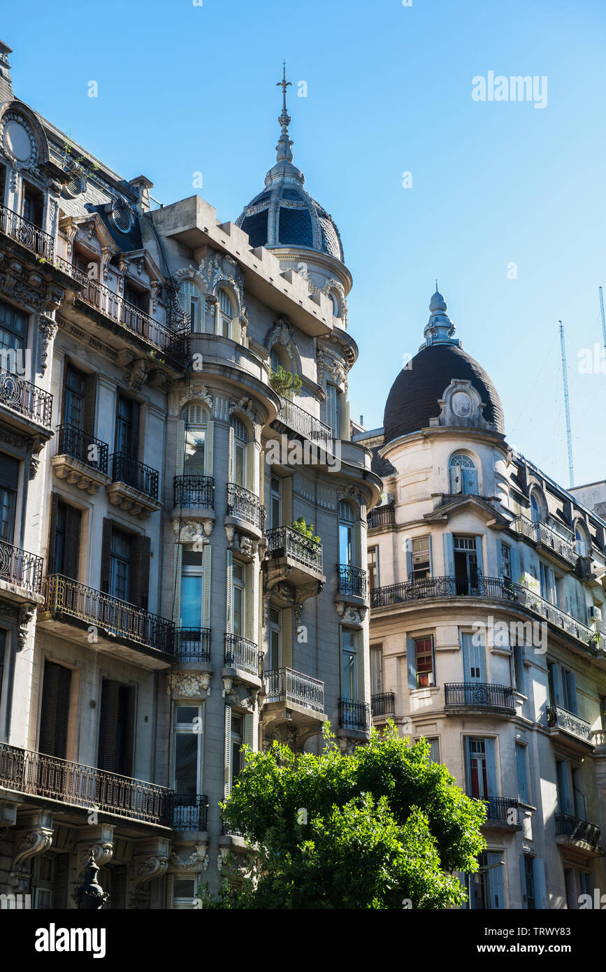 Landmarks and Beautiful Old Buildings in Buenos Aires, Argentina Stock ...