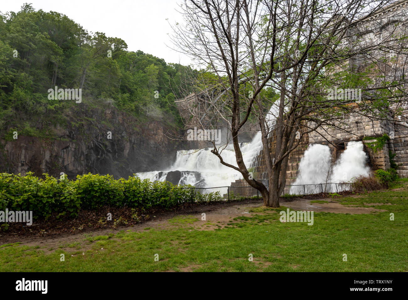 Croton Park and New Croton Dam, CrotononHudson, New York, USA