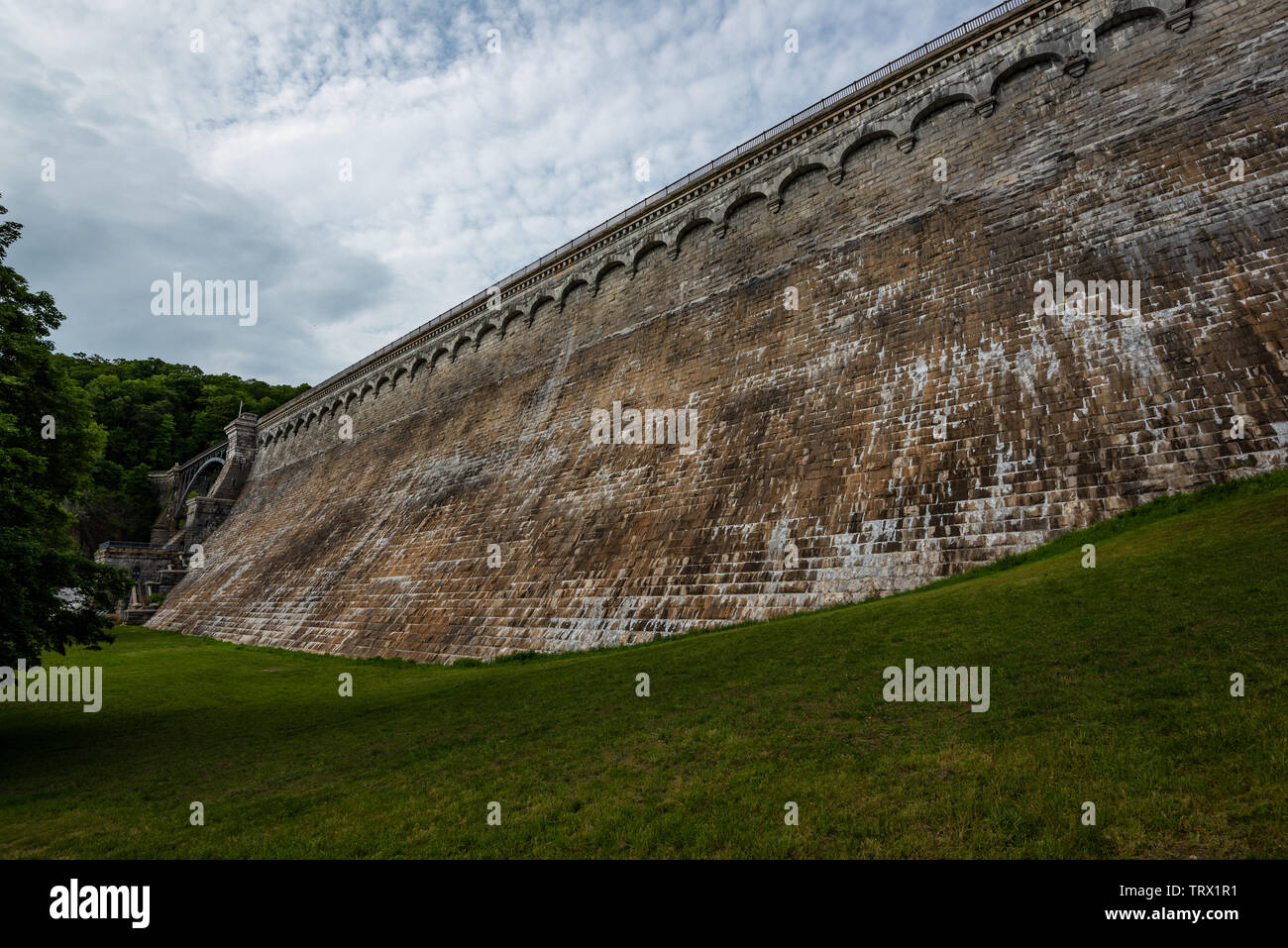 Croton Park and New Croton Dam, CrotononHudson, New York, USA
