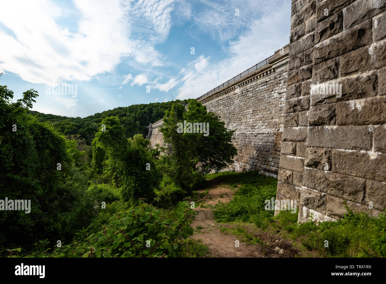 Croton Park and New Croton Dam, CrotononHudson, New York, USA