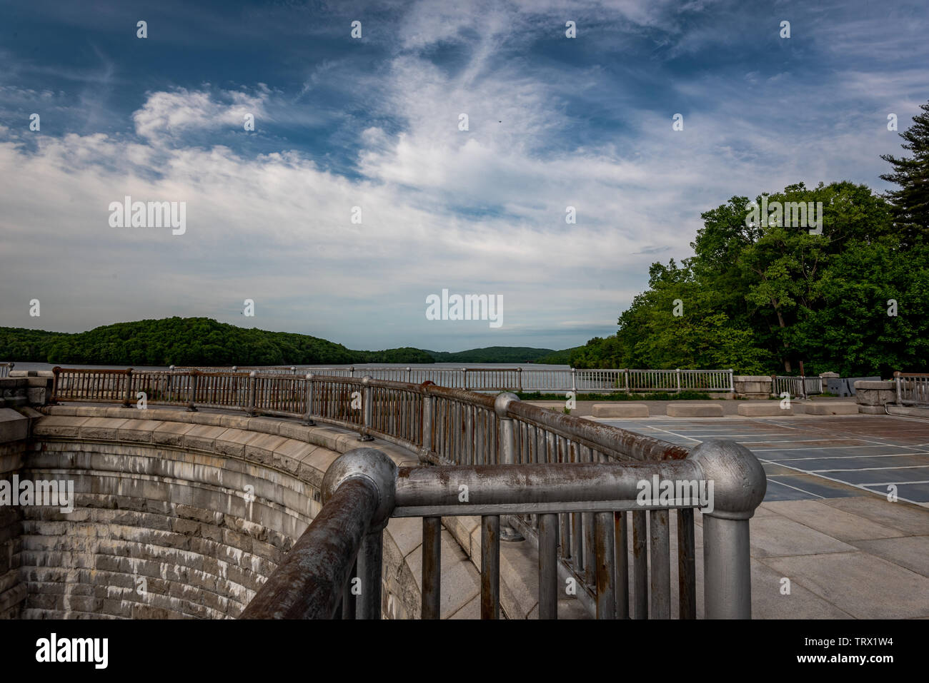 Croton Park and New Croton Dam, CrotononHudson, New York, USA