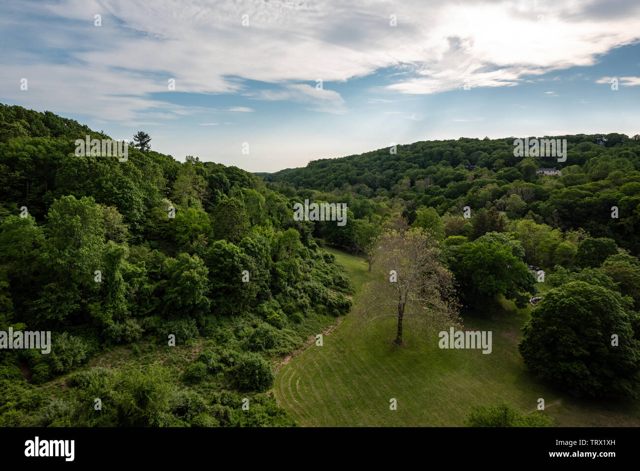 Croton Park and New Croton Dam, CrotononHudson, New York, USA