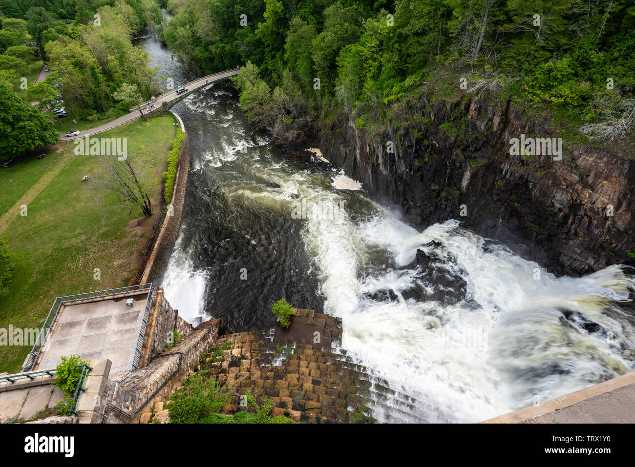 Croton Park and New Croton Dam, CrotononHudson, New York, USA