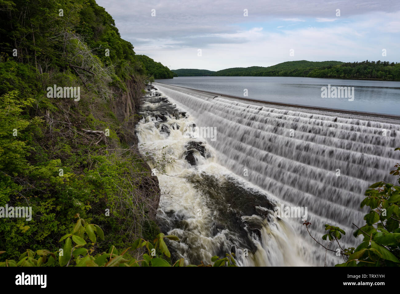 Croton Park and New Croton Dam, CrotononHudson, New York, USA