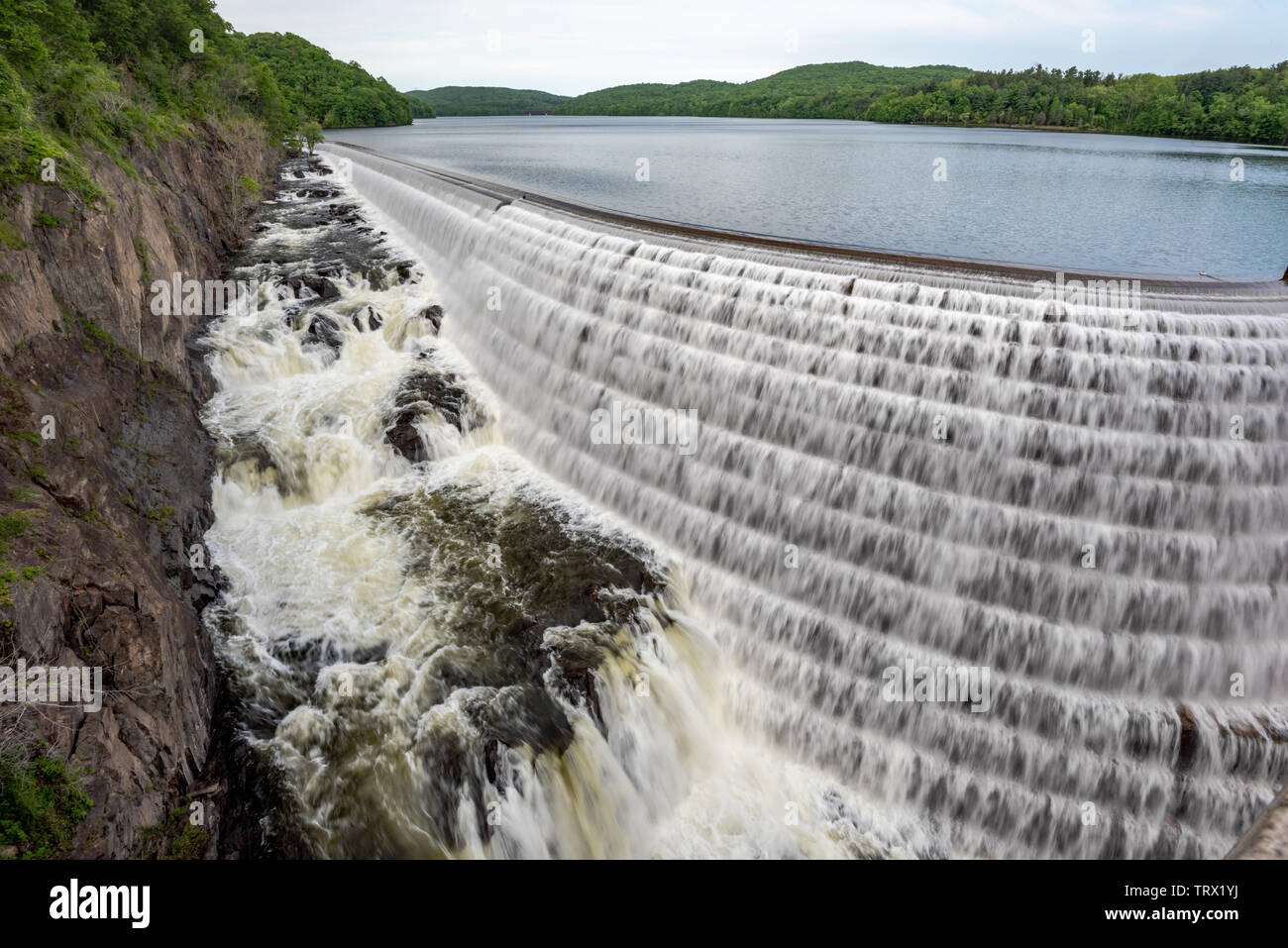 Croton Park and New Croton Dam, CrotononHudson, New York, USA