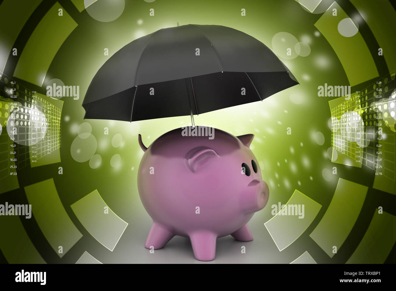 Investment protection concept Stock Photo