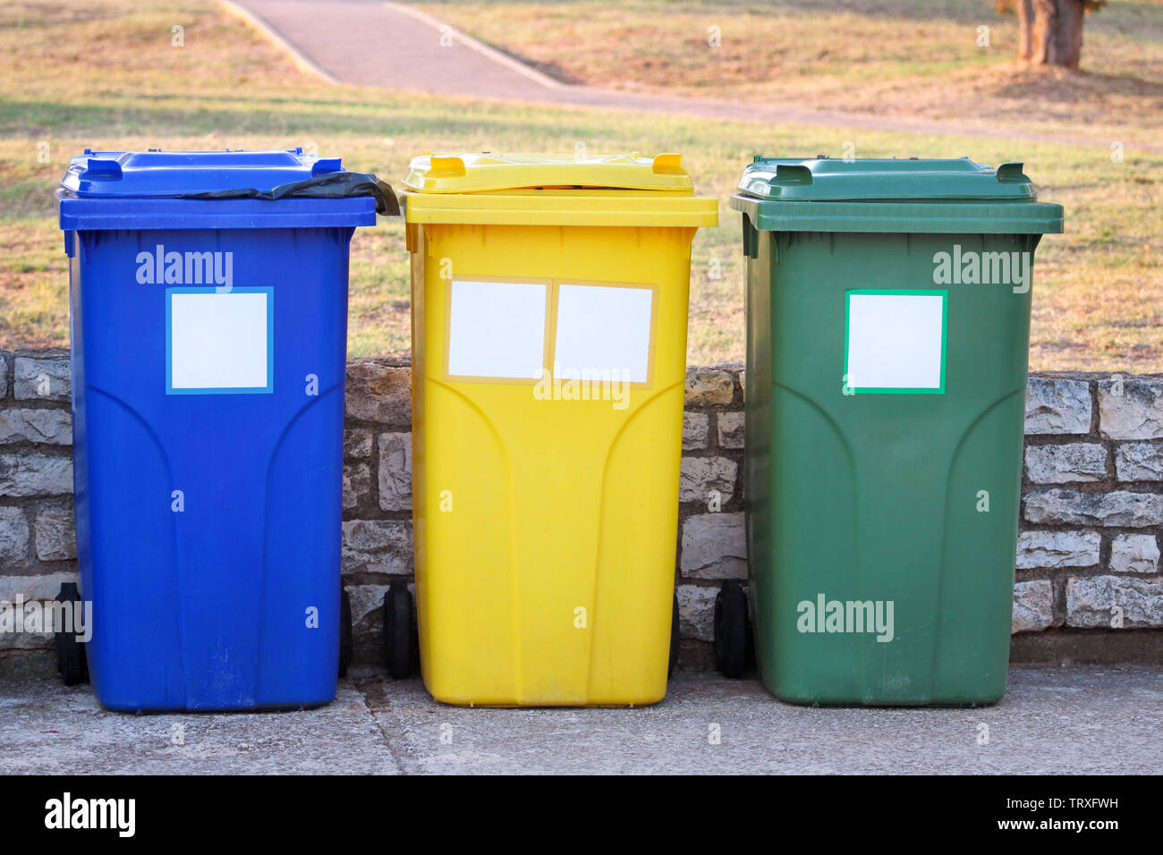 Place trash in containers hires stock photography and images Alamy