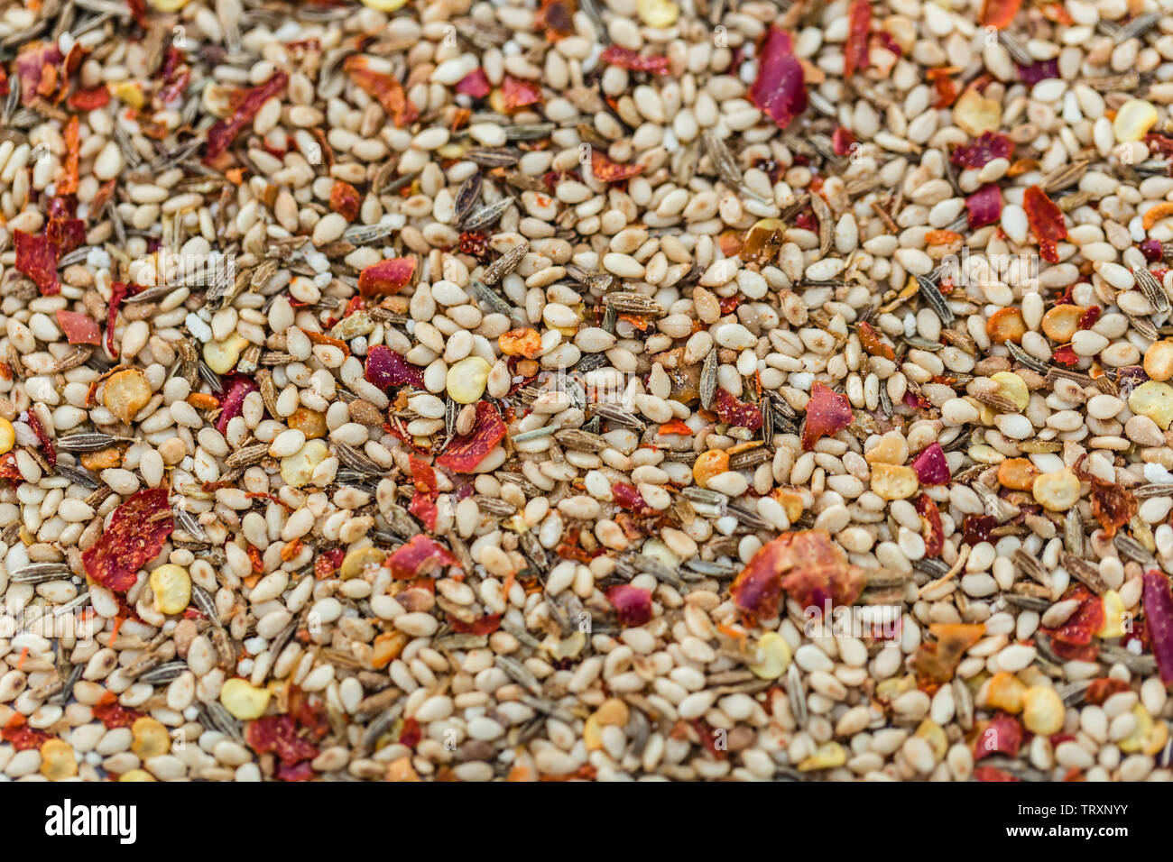 top view of seasoning of Chinese barbecue Stock Photo Alamy