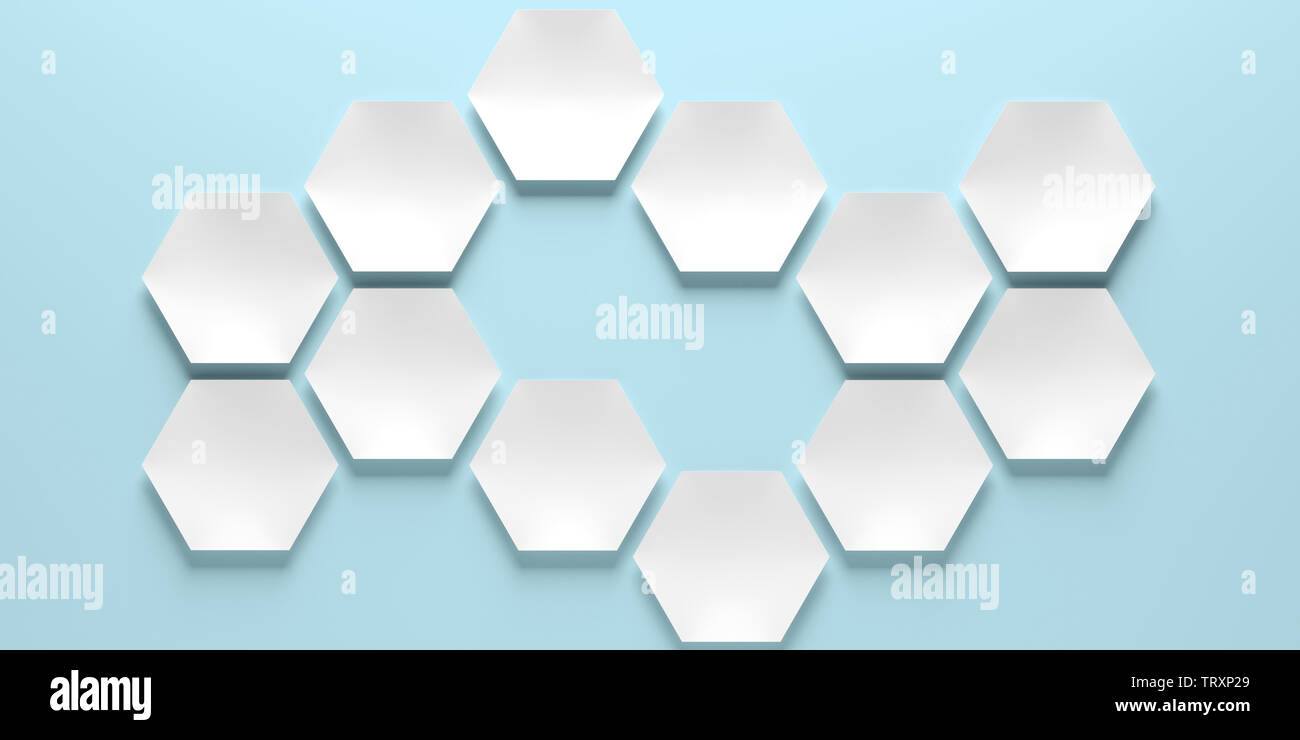 hexagonal pattern with technical structure - Illustration Stock Photo ...