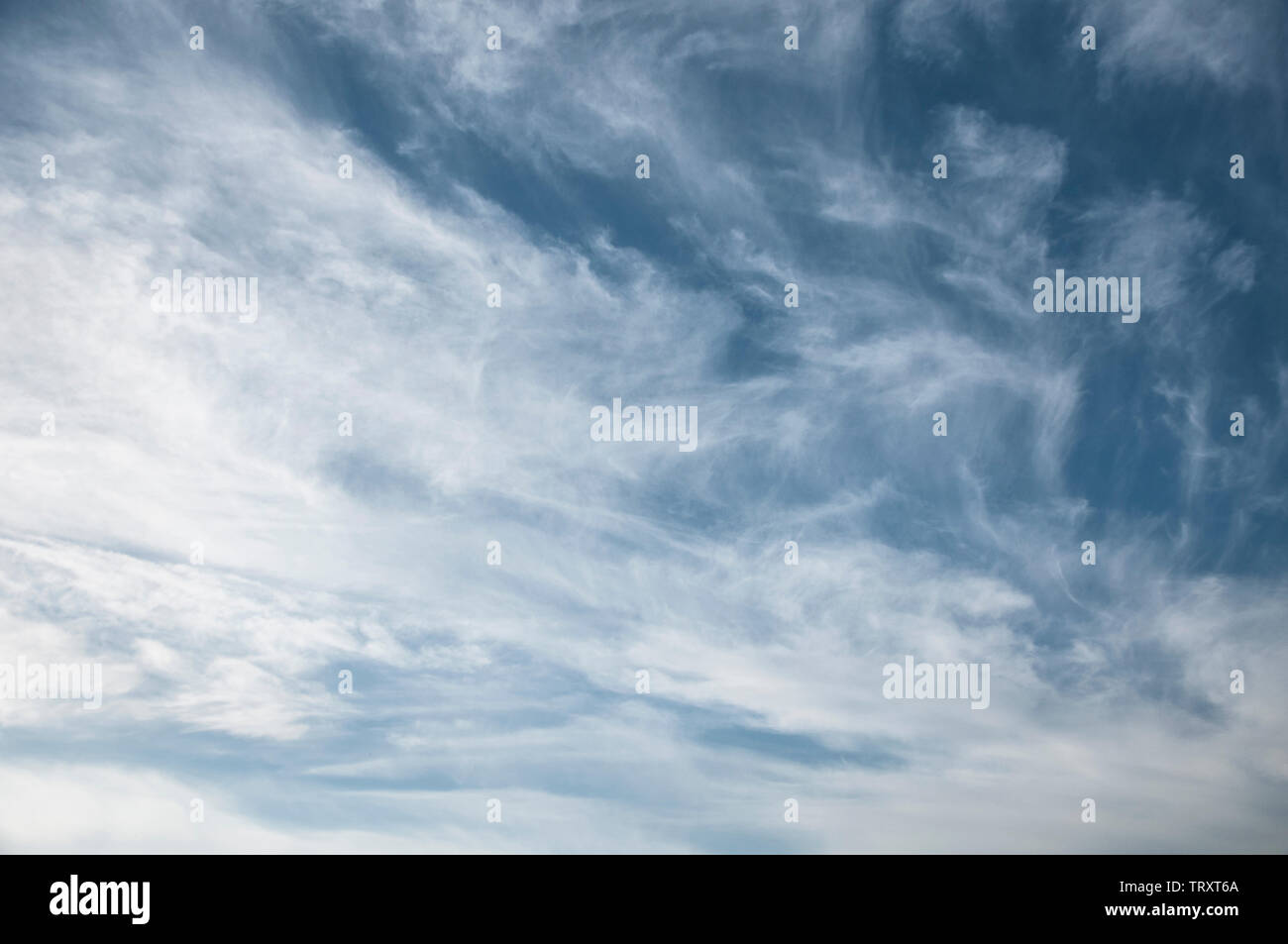 fluffy clouds on a sunny day Stock Photo - Alamy