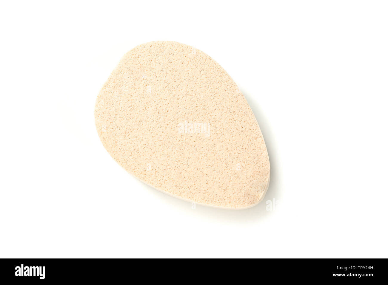 Light bath sponge isolated on white background Stock Photo - Alamy