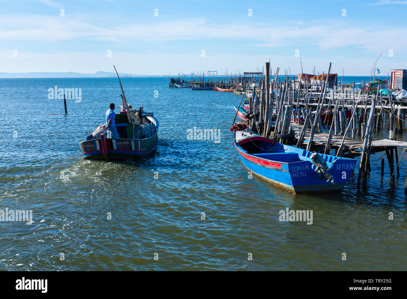 Porto Palafítico da carrasqueira, Troia peninsula, Alentejo, Portugal