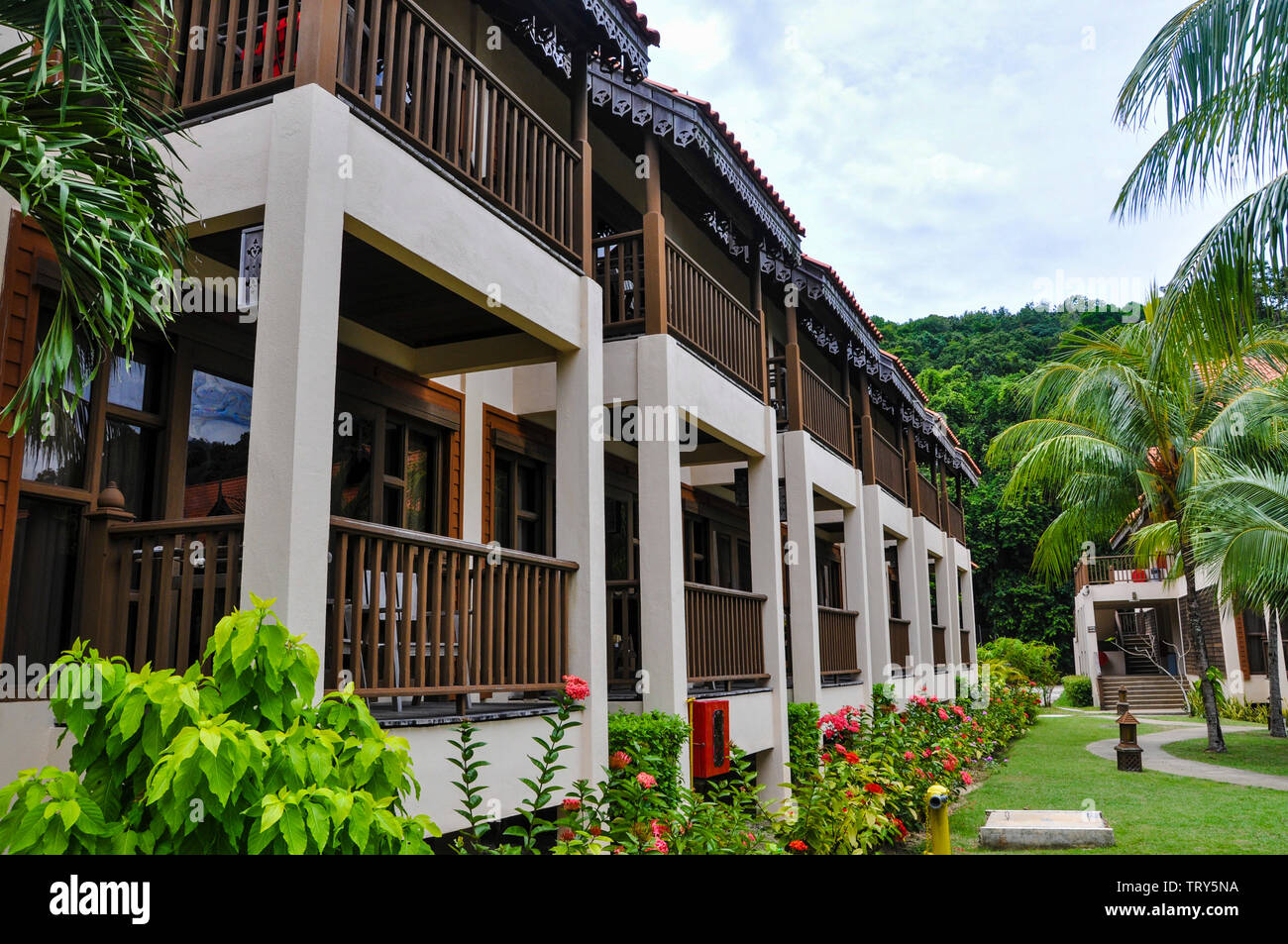 Trengganu Malaysia 25th September 2012 The Resort Rooms In Laguna Redang Island Resort Stock Photo Alamy