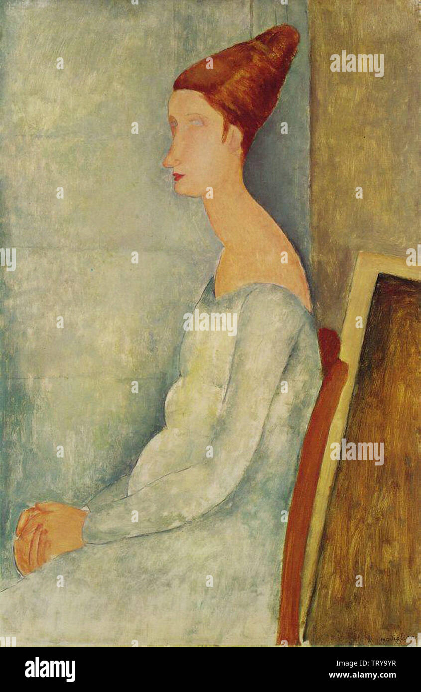 Amedeo Modigliani | Jeune fille rousse (Jeanne Hébuterne), 98 | Tutt