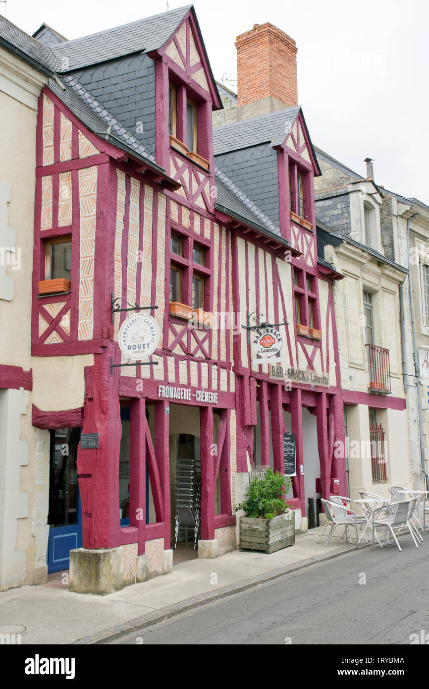 Fromagerie Creamerie, Brissac Stock Photo - Alamy
