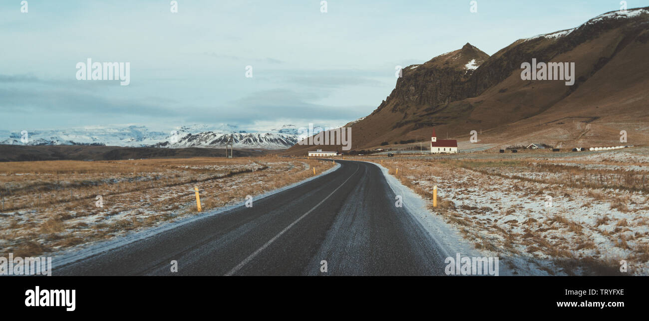 Iceland highways hi-res stock photography and images - Alamy