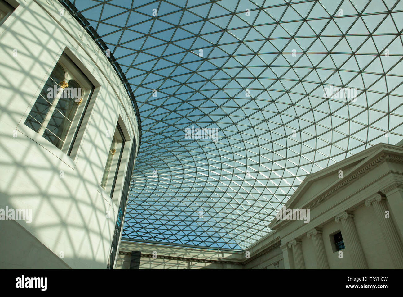 The interior of The British Museum in London Stock Photo - Alamy