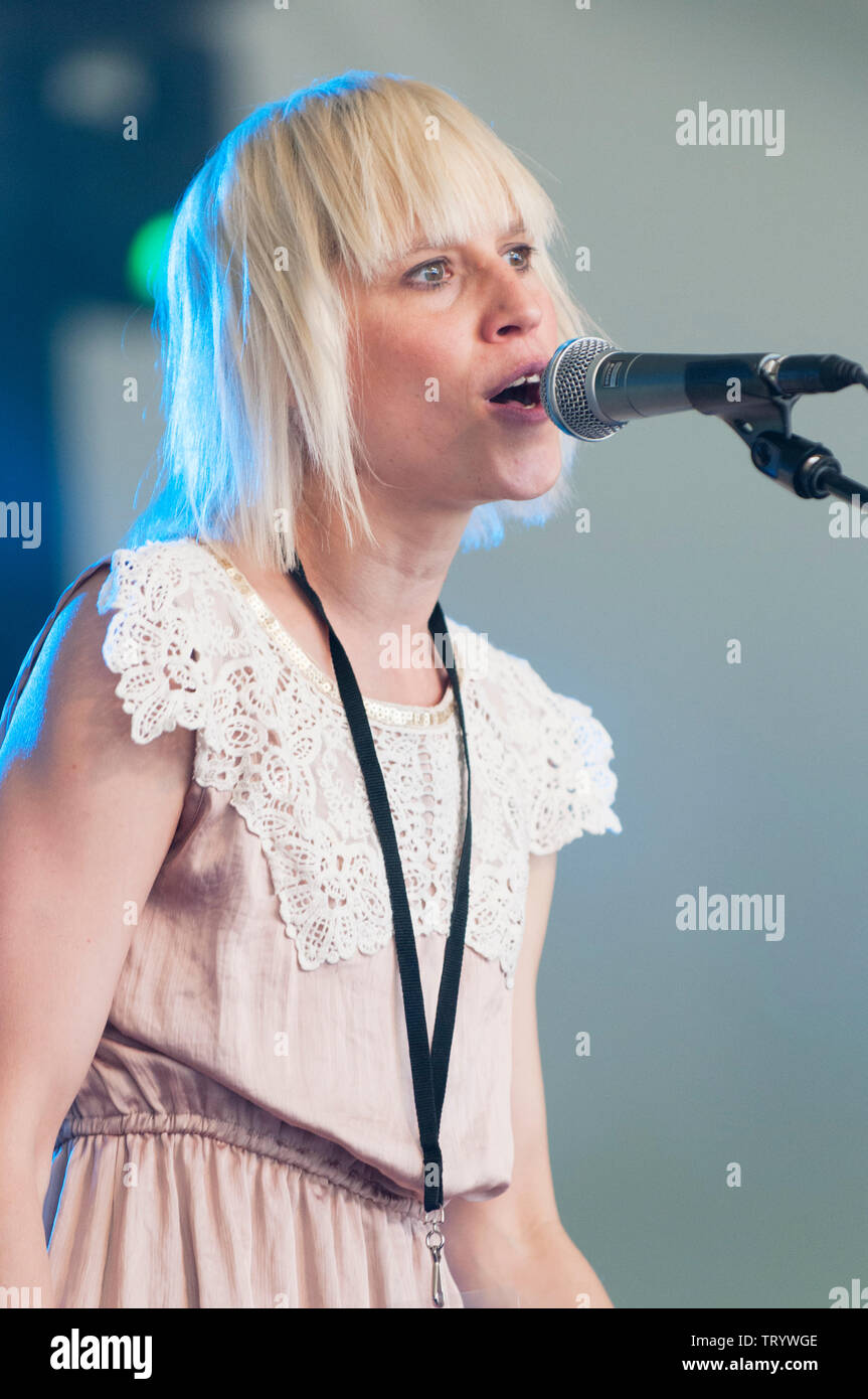 Juju Sophie Lead Singer Of Candy Says Performing At The Cornbury Festival Great Tew Oxfordshire Uk July 5 13 Stock Photo Alamy