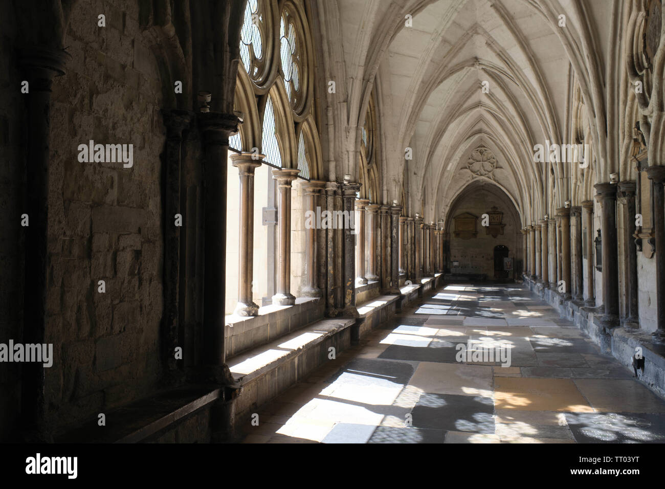 Westminster Abbey, London England, UK. Stock Photo
