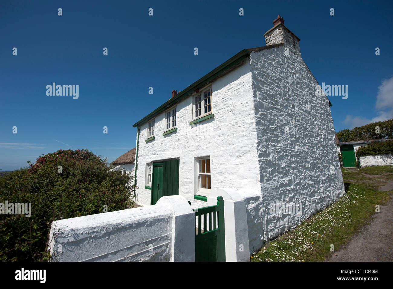 Cregneash village, Isle of Man, British Isles Stock Photo - Alamy