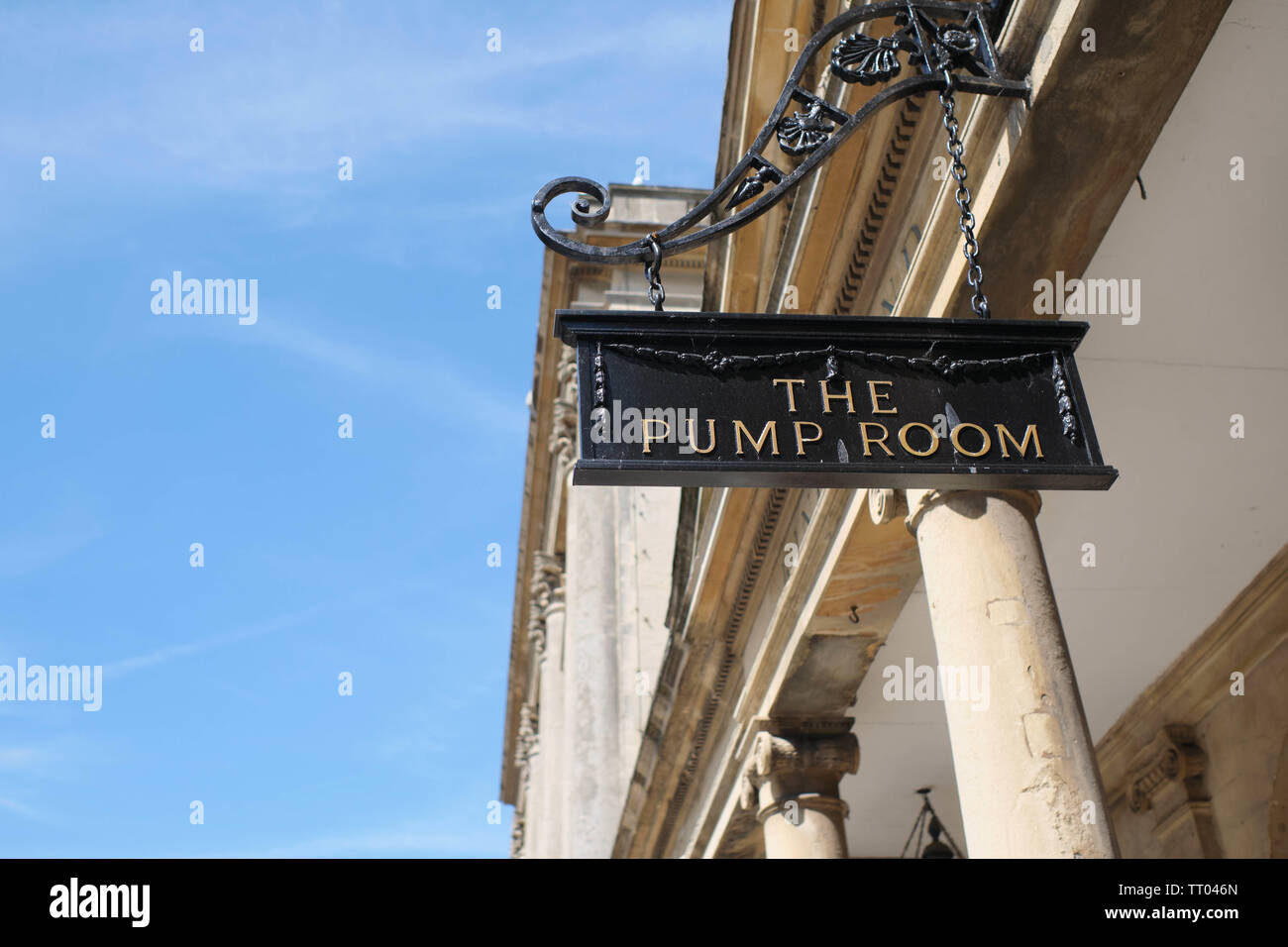 The Pump Room restaurant, Bath England, UK. Stock Photo