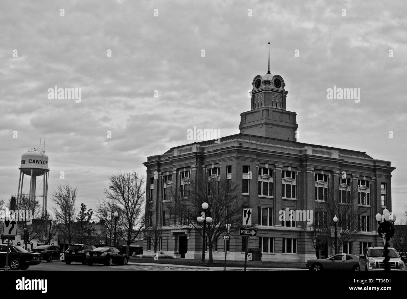 Randal County Court House National Historic Site, Canyon, Texas. Stock Photo