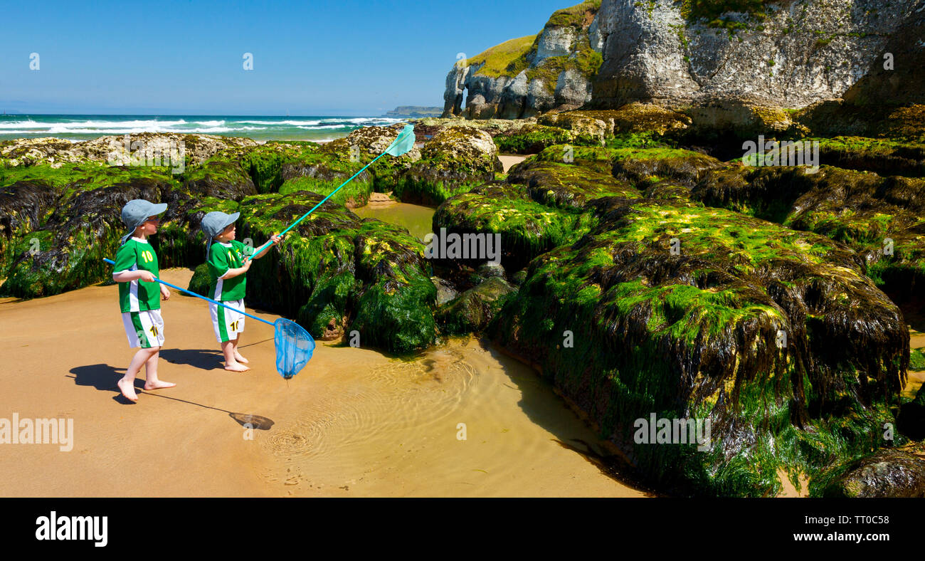 White Rocks Ireland White Rocks Cliffs. Causeway Coastal Route. Antrim County, Northern ...