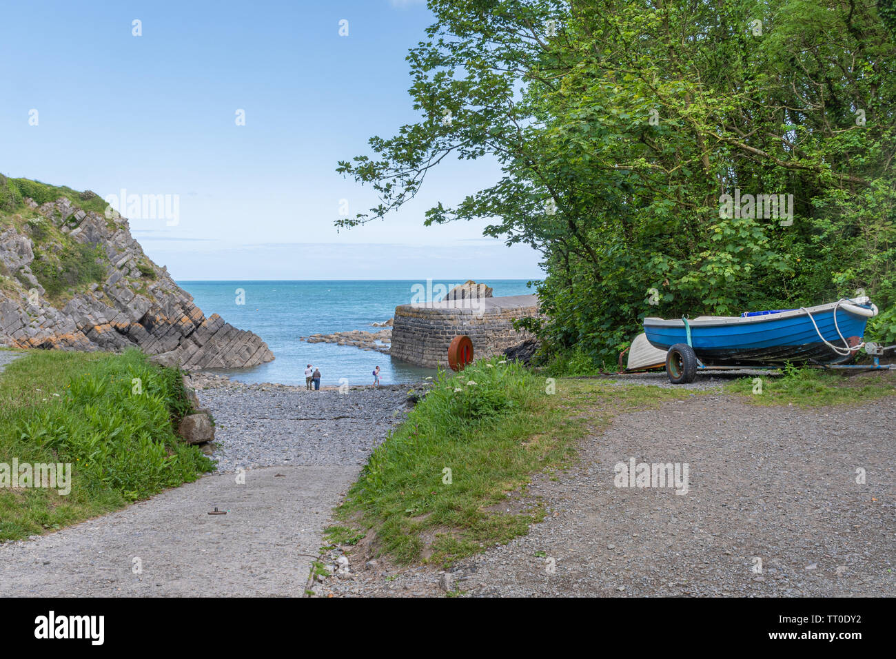 Stackpole Quay High Resolution Stock Photography and Images - Alamy