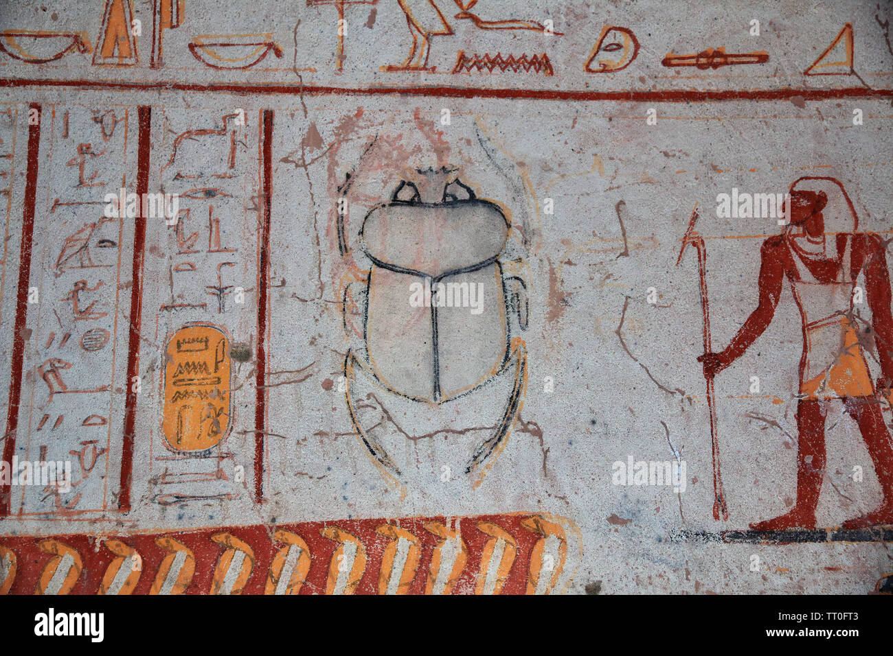 Ancient Egyptian Pharaoh's Tomb, Sudan Stock Photo