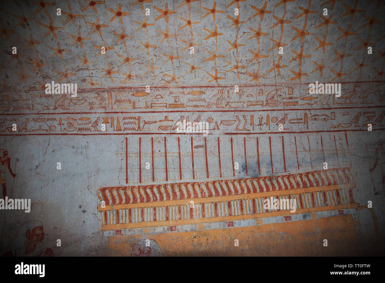 Ancient Egyptian Pharaoh's Tomb, Sudan Stock Photo