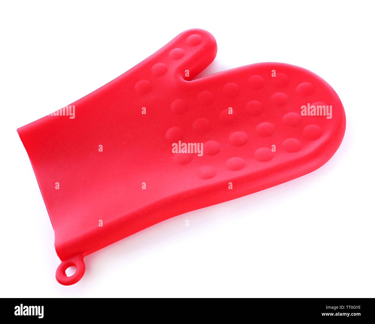 Oven glove isolated on white Stock Photo Alamy