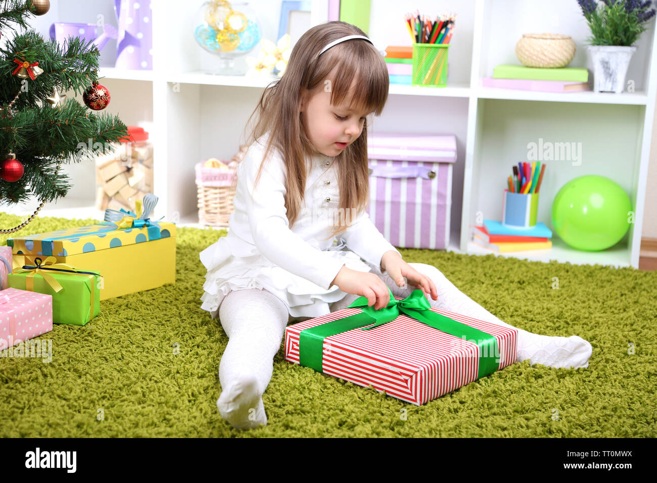 little girls christmas leggings
